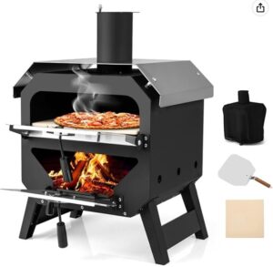COSTWAY Utomhus pizzaugn